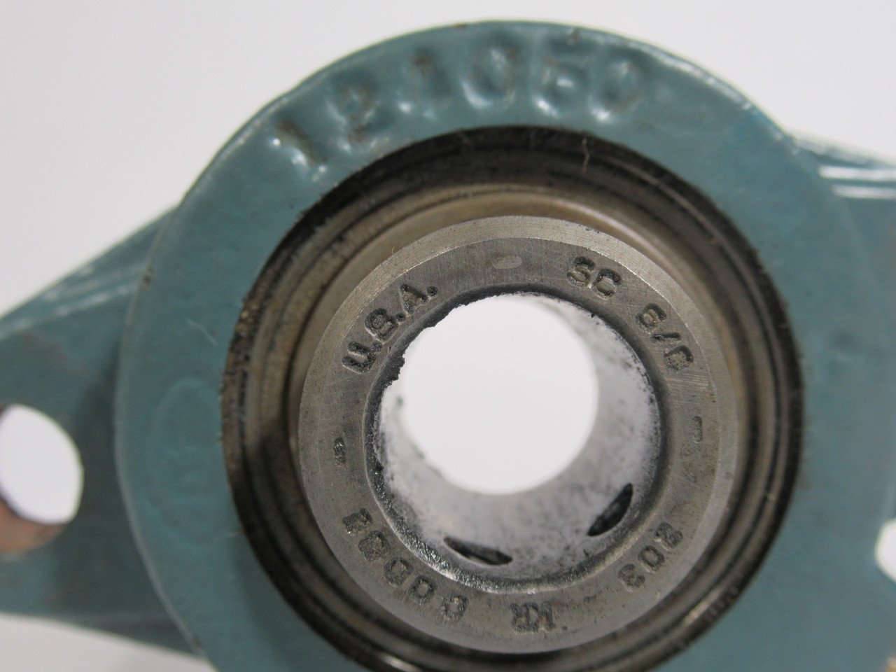 Dodge 124050 2-Bolt Flange Block Bearing Assembly 5/8" Bore USED