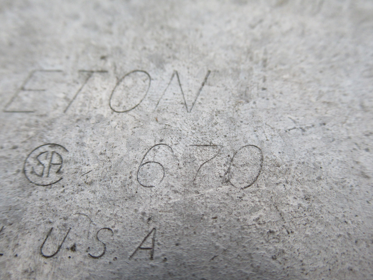 Appleton 670 Steel Conduit Body Cover 2" Form 7 USED