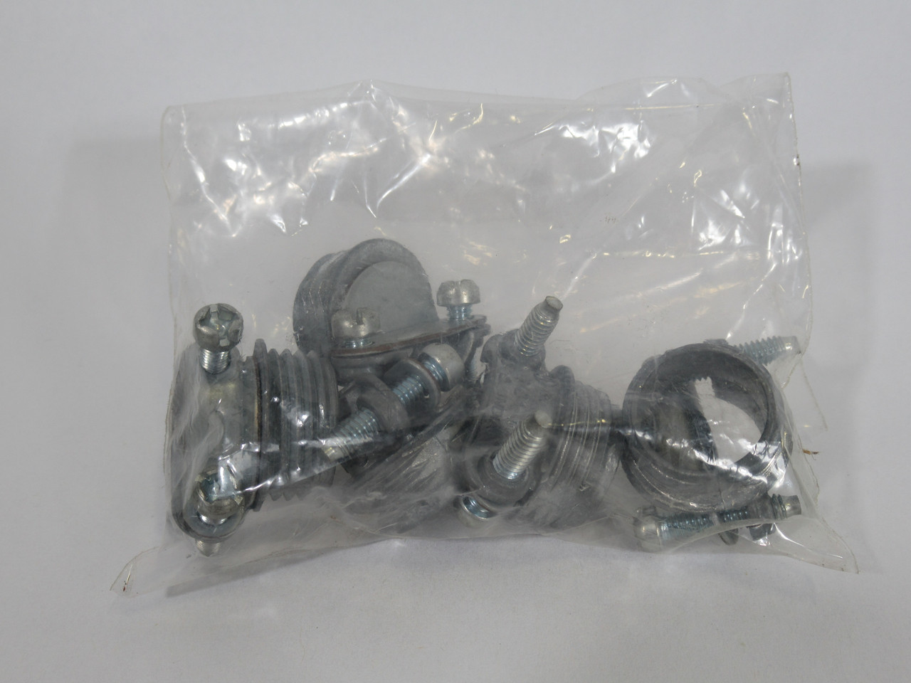 Generic 3/8" Clamp Connector Lot of 5 USED