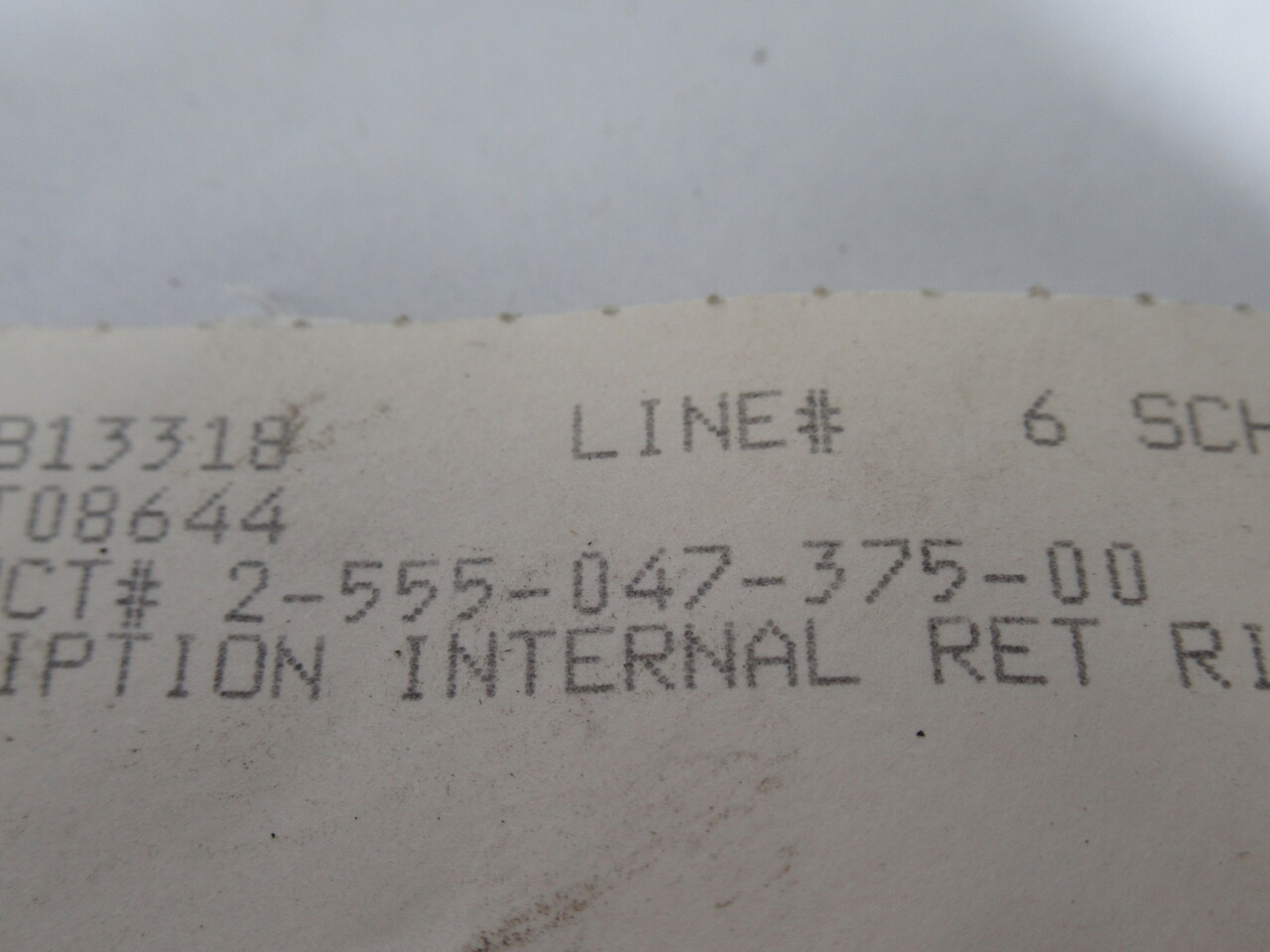 Viking 2-555-047-375-00 Internal Retaining Ring for MD-25 Lot of 2 USED