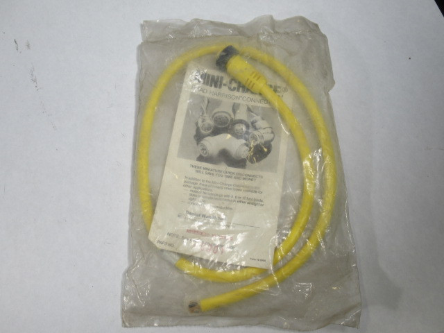 Woodhead 40901 Mini Change Cordset 600V 10A 3 Pin 3’ Length ! NEW !