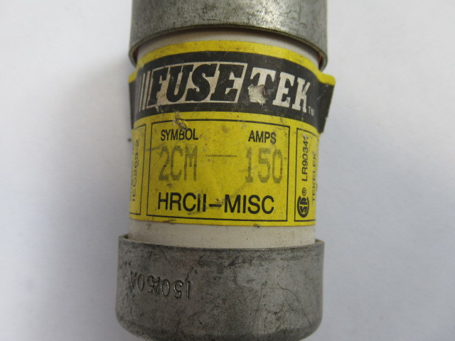 Fusetek 2CM-150 Bolt On Fuse HRCII-MISC 150Amp 600V USED