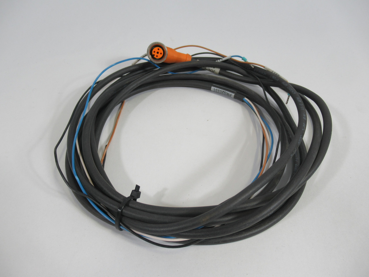 IFM Electronic EVC005 Female Cordset M12 Angled Socket 4Pin *3m Cut Cable* USED