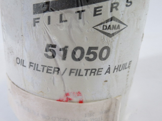 Wix Filters 51050 Hydraulic Oil Filter 5/8"ID 3-3/4"OD NWB