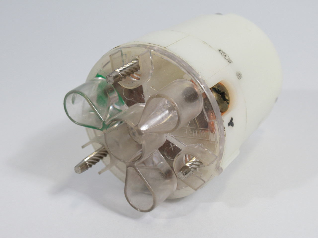 Generic L630C Turnlock Connector 30A 250V 2P 3W Insert Only No Case USED