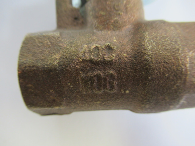 Watts Regulator Ball Valve 3/8” 400WOG 3-7/8" Length USED