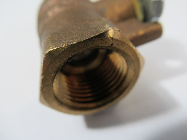 Watts Regulator Ball Valve 3/8” 400WOG 1-3/4" Length USED