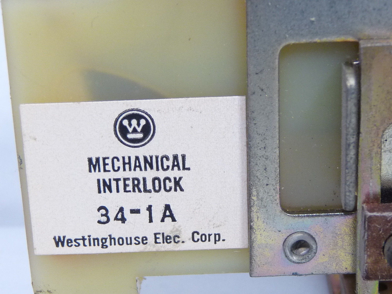 Westinghouse 34-1A Mechanical Interlock Switch USED