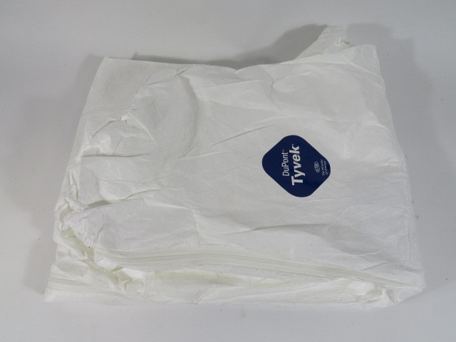Dupont-TYVEK TY127S-WH Hooded Coverall W/ Elastic Wrists/Ankles ! NOP !