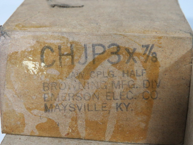 Browning CHJP3X7/8 Jaw Coupling 1-3/4" OD 7/8" Bore 3/4" Length USED