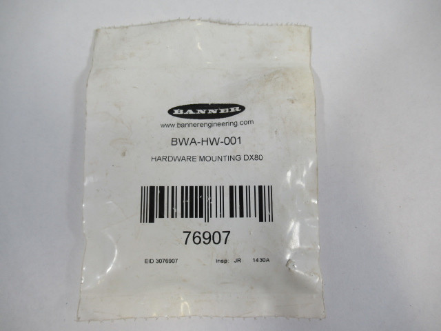 Banner BWA-HW-001 Mounting Hardware ! NWB !