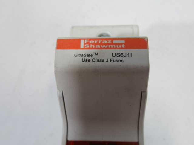 Mersen Ferraz Shawmut US6J1I Fuse Holder Class J 60A 600VAC/DC 200kA 1-Pole USED