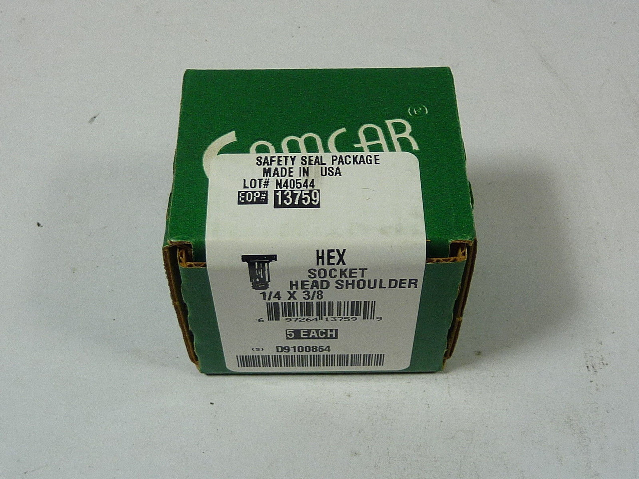 Camcar 13759 Hex Socket Head 1/4 x 3/8 Pack of 5 ! NEW !