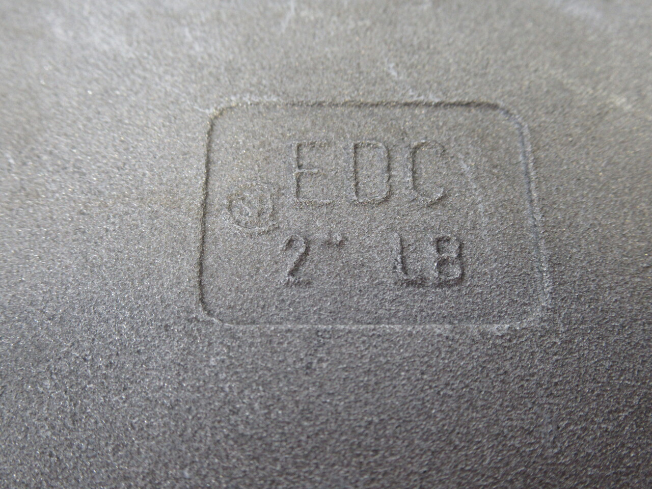 EDC 2-LB 2 Inch LB Conduit Body w/o Cover USED