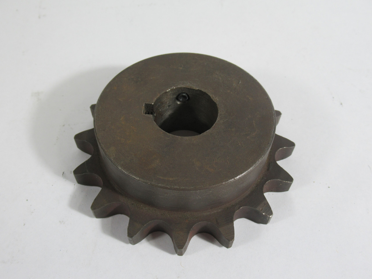 Martin 60B16-1-1/8 Roller Chain Sprocket 1-1/8" Bore 16T 60 Chain 3/4"P USED