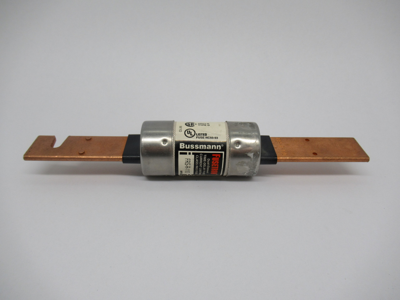 Bussmann Fusetron FRS-R-110 Dual Element Time Delay Fuse 110A 600V Fuse USED