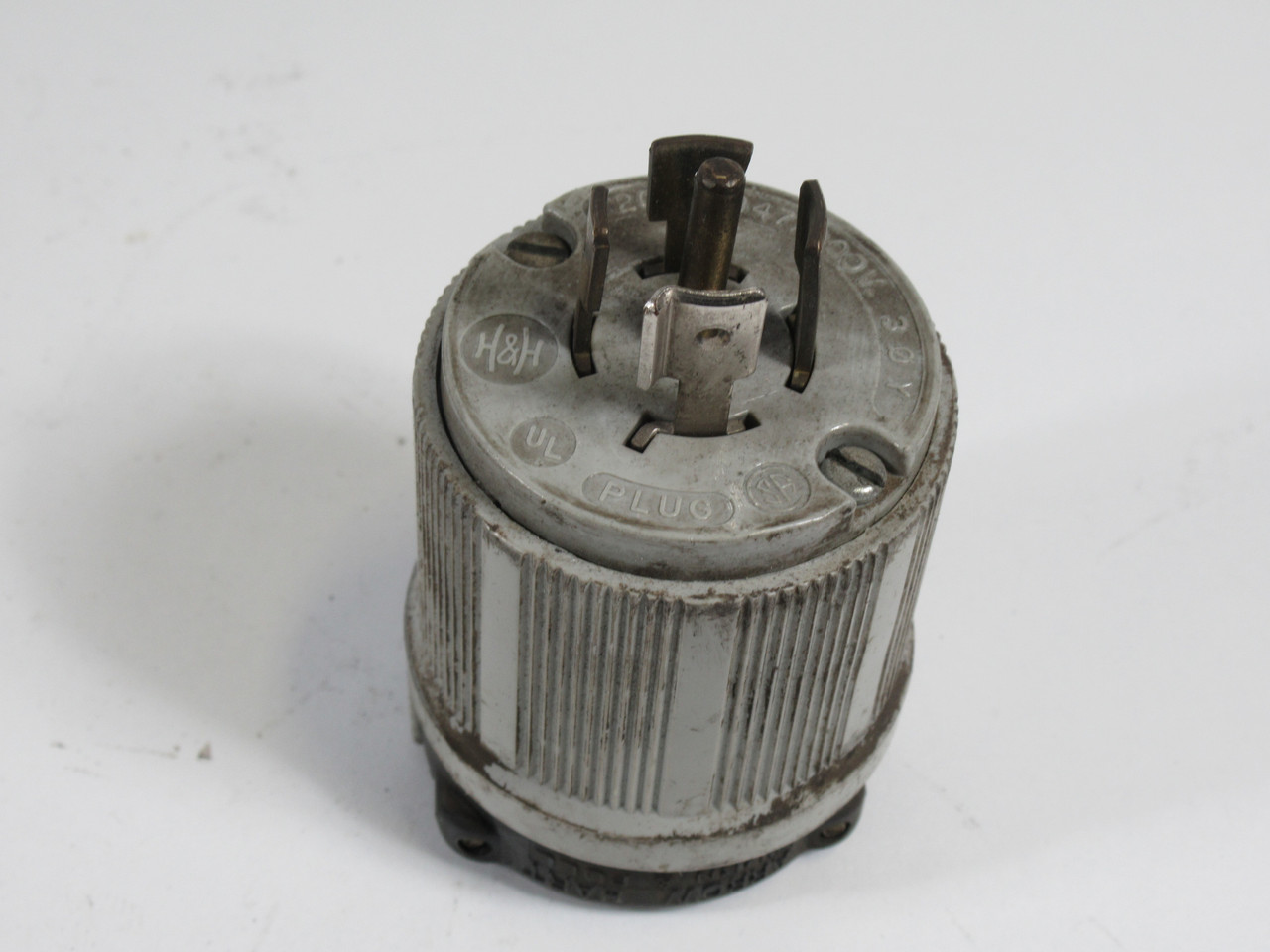 Arrow Hart L23-20P Turn-Pull Plug 20A 347/600V 5W 4P USED