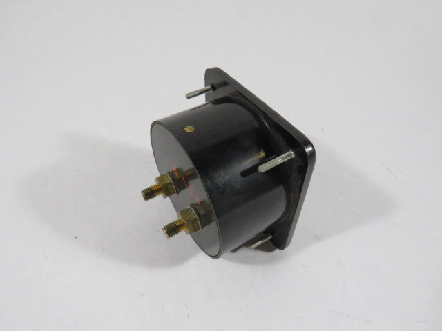 Hoyt 598-D-5305 Analog Ammeter Panel Meter 0-50A Reading 3" D USED