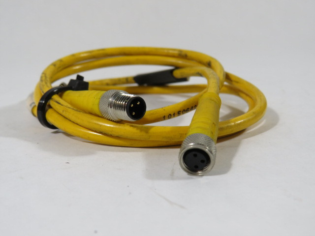 Turck PKG-3M-1-PSG-3M/CS12047 M8 Actuator & Sensor Cordset 1m 3-Wire USED