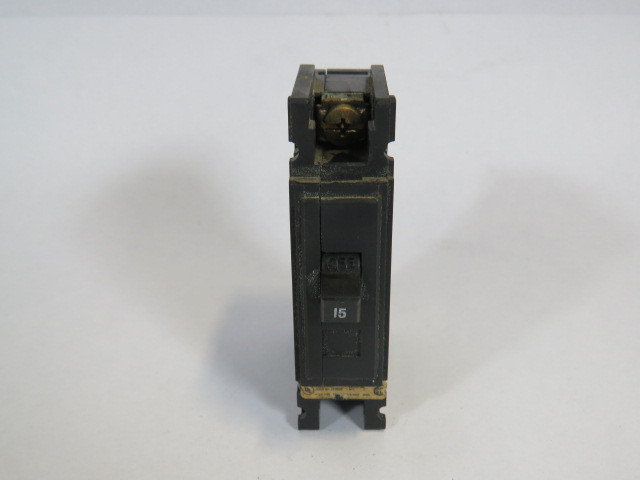 Cutler-Hammer QC115 Circuit Breaker 15A 120/240VAC 1-Pole USED
