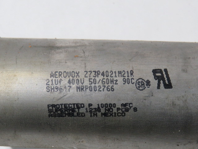 Aerovox Z73P4021M21R 21uf 400V 50/60Hz 90C Capacitor USED
