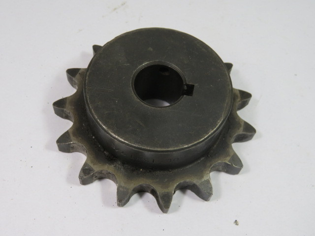 Martin 60BS15HT-7/8 Sprocket 7/8" Bore 15 Teeth 60 Chain 3/4" Pitch USED