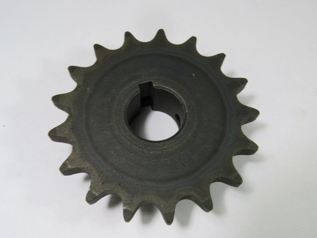 Martin 50BS17HT-1 Roller Chain Sprocket 1"B 17T 50 Chain 5/8" Pitch USED