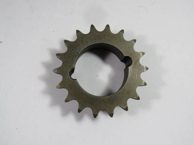 Martin 40BTB18 Taper Bushed Sprocket 1/2"-1-1/4" Bore 18T 40C 1/2" Pitch USED