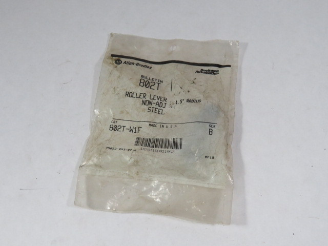 Allen-Bradley 802T-W1F Ser B Limit Switch Roller Lever DIRTY BAG NWB