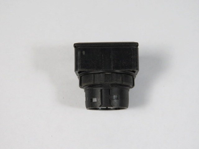 IDEC LW7L-M1-S Blue Square Push Button Operator "SAFETY DOOR UNLOCK" USED