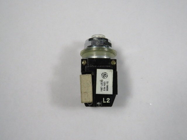 General Electric CR104A8125 Push Button No Mushroom Head 1NO/1NC USED