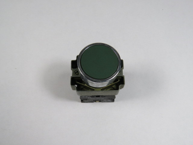 Telemecanique ZB2-BA3 Green Push Button 2NO USED