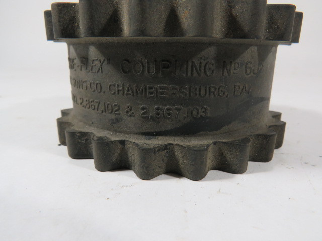 TB Woods 6JE Coupling Sleeve 3.75" OD Size 6 1.875" OL USED