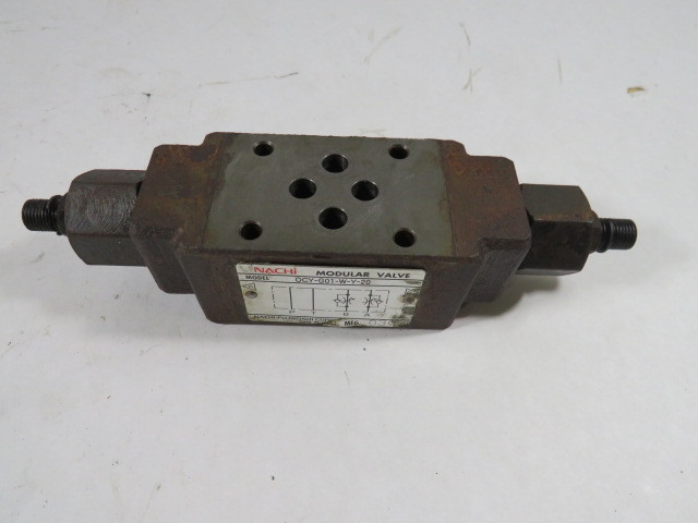 Nachi OCY-G01-W-Y-20 Valve Flow Regulator Module 25MPa 50 l/min NO BASE USED