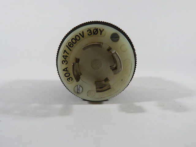 Hubbell 2771 Twist-Lock Plug 30A 347/600VAC 4P 4W USED