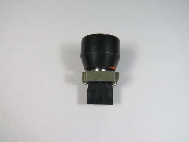 Telemecanique XB4-BC21 Black Mushroom Push Button w/ Guard 1NO USED