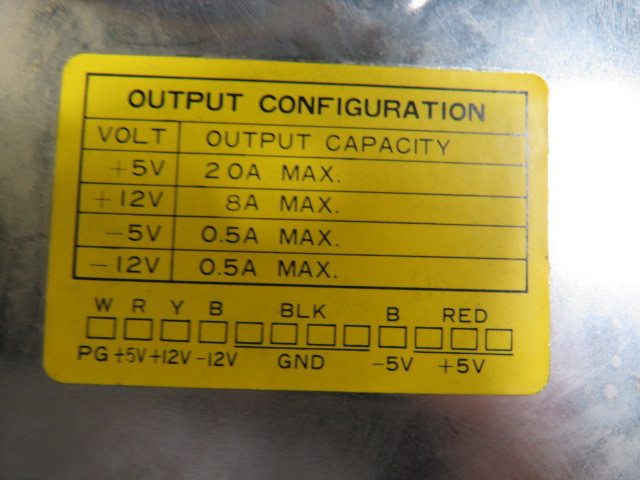 ECS ECS110 Switching Power Supply 110VAC 40-400Hz USED