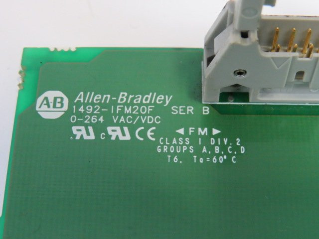 Allen-Bradley 1492-IFM20F Interface Module w/o DIN Rail Mount 0-264VAC USED