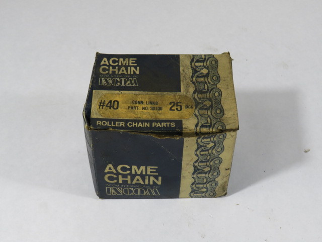 ACME Chain 30106 Connecting Link Lot of 18 ! NWB !