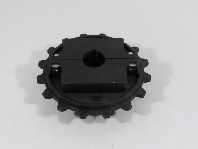 Rexnord 614-167-1 Molded Split Sprocket 1-1/4" Bore 16 Teeth 6.41 Pitch Dia USED