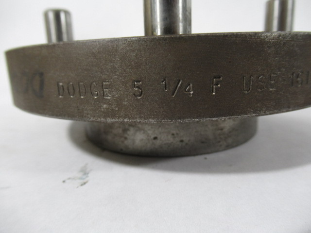 Dodge 008042 Poly Disk Coupling Flange 5.25" FD 2" ID 5" LTB Type F USED