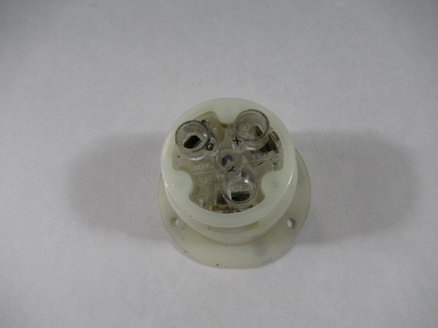 Leviton 2625 L6-30P Flanged Inlet Locking Plug 30A 250V 2P 3W USED
