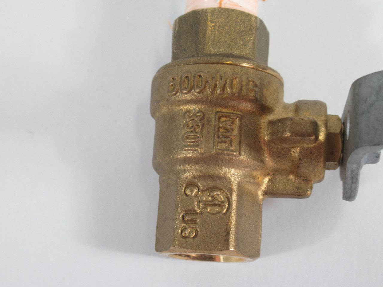 M.A Stewart and Sons B-3 Brass Ball Valve 1/4” 1/2 psi 150 WSP USED