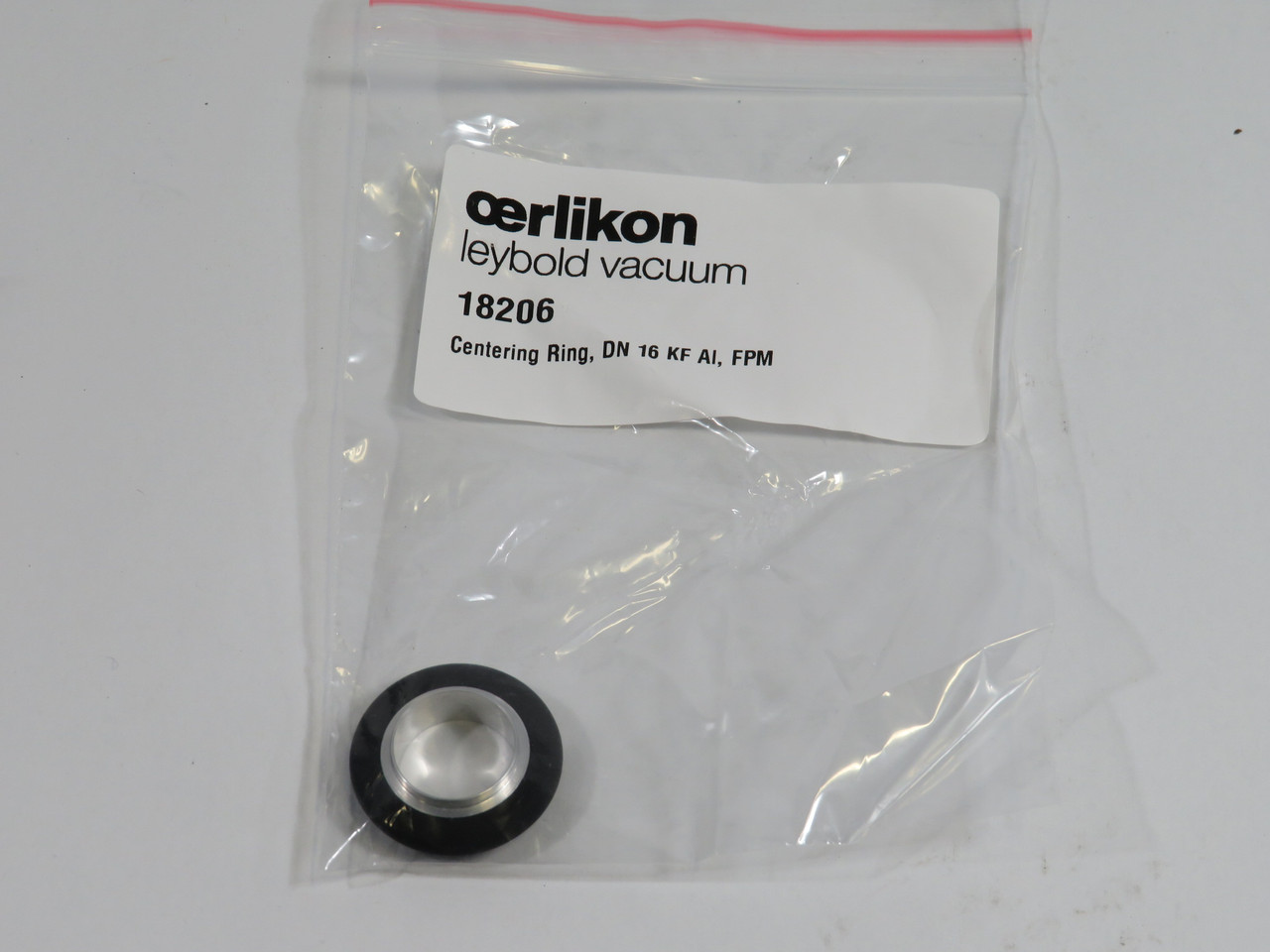 Oerlikon 18206 Centering Ring DN16 KF AI FPM  NWB