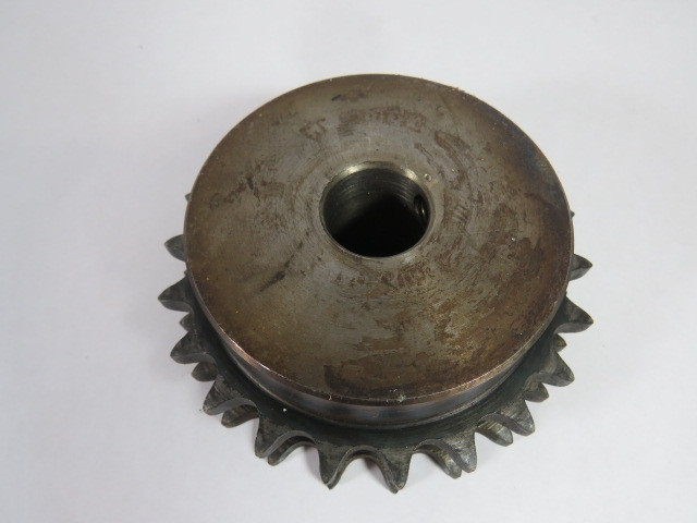 Browning D50B22-1 Double Sprocket 1" Bore 22 Teeth 50 Chain 5/8" Pitch USED
