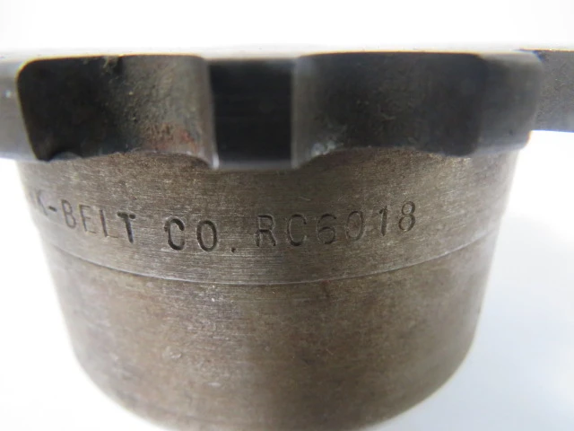 Link-Belt RC6018 Coupling 4.2" OD 0.6" Bore 18 Teeth USED