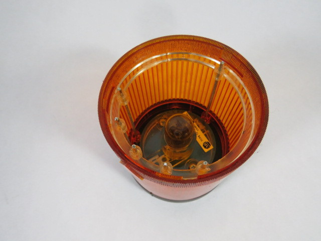 Allen-Bradley 855T-B24DN5 Series A Orange Stack Light 24VAC 7W w/ Bulb USED
