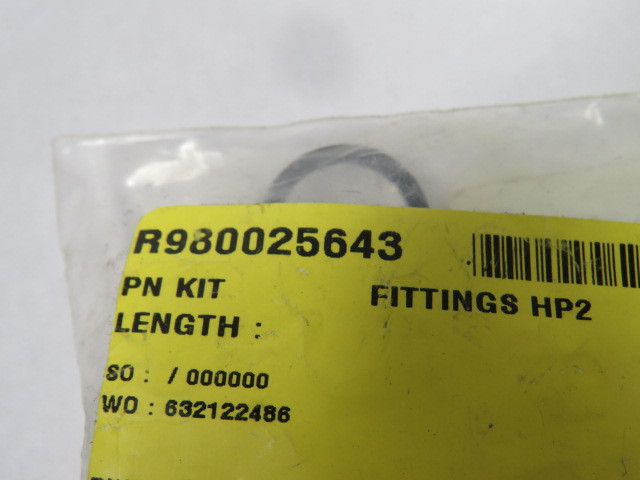 Bosch Rexroth R980025643 HP2 Fitting Kit ! NWB !