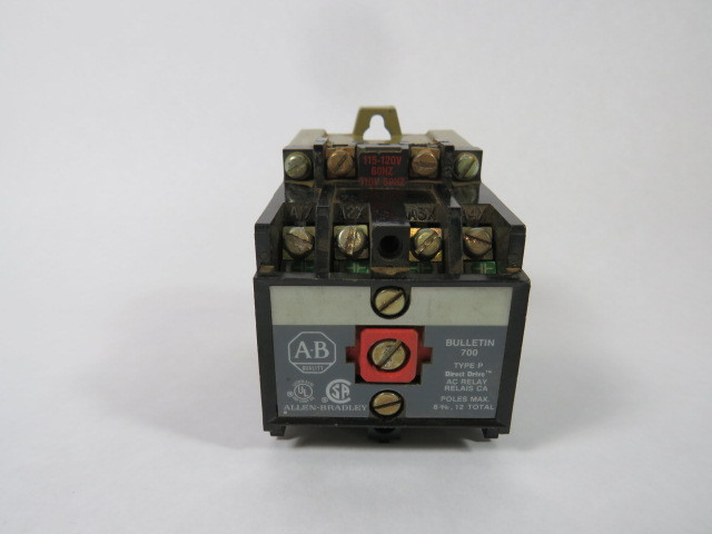 Allen-Bradley 700-P400A1 Series A Relay 110/115-120V 50/60Hz 4NO USED