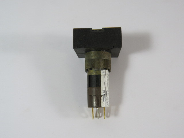 Allen-Bradley 800A-M Series B White Push Button 125VAC 1A USED